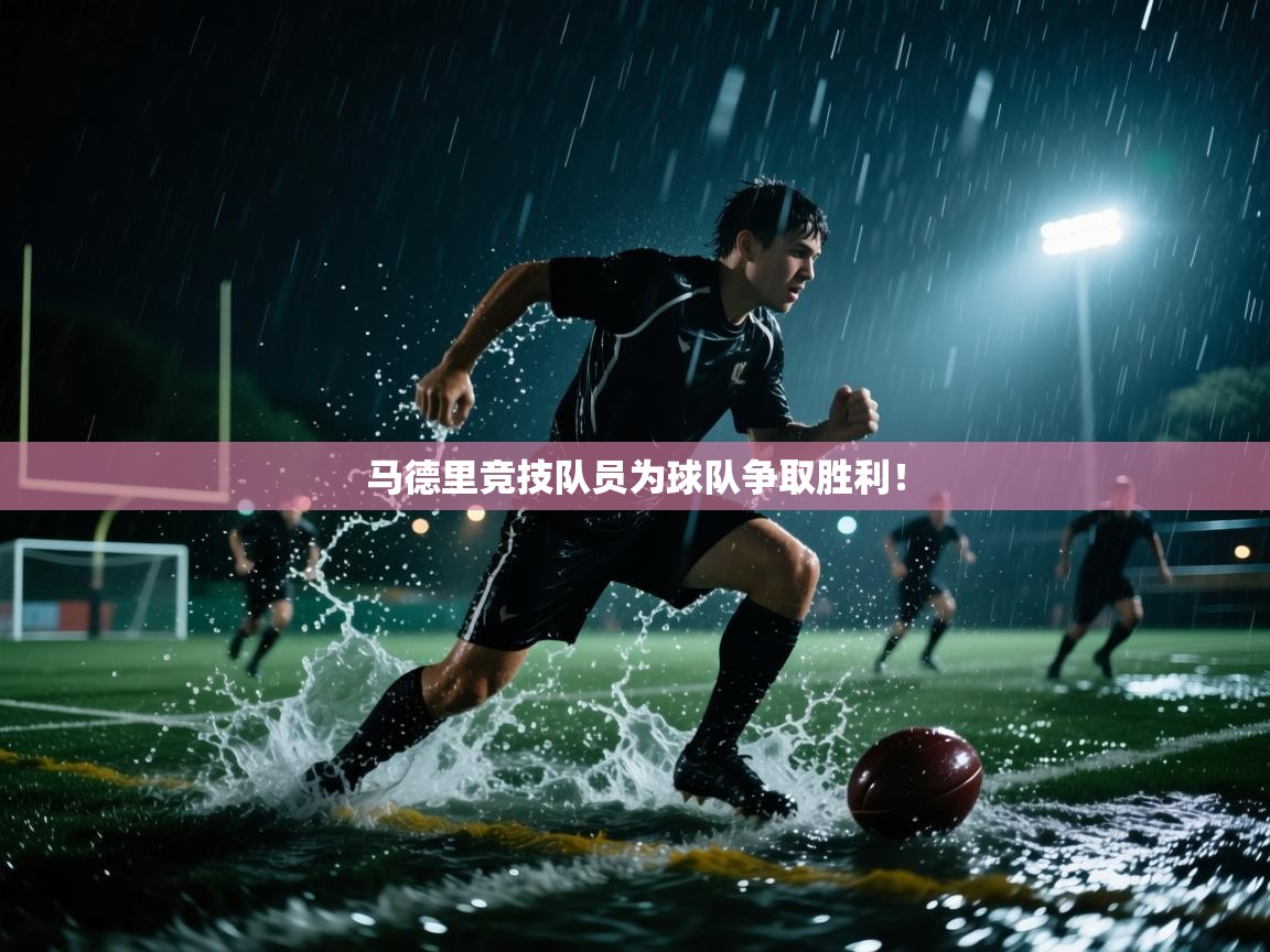 马德里竞技队员为球队争取胜利！